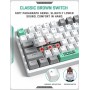 Onikuma G38 Mechanical Gaming Keyboard - Green 電競機械遊戲鍵盤 青軸 / 茶軸