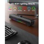 Onikuma L16 RGB Gaming Speaker 藍芽喇叭 雙全頻揚聲器 / 360°環繞聲