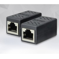 RJ45 Coupler Ethernet Extender Connector 網絡連接器 雙通對接頭 網綫延長器