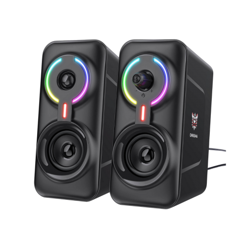 Onikuma L6 RGB Gaming Speaker 藍芽喇叭 雙全頻揚聲器 / 360°環繞聲