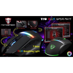 Motospeed V10 RGB Backlight Programmable Gaming Mouse
