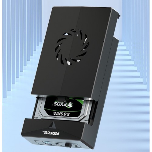 FIDECO 2.5 / 3.5 External Hard Drive Case with Fan 外置硬盤盒 SATA HDD / SSD P3U-U3