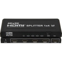 HDMI SPLITTER 1 to 4 4K*2K with POWER SUPPLY