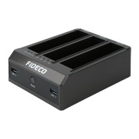 Fideco YPZ08B-S3H - USB3.0 TO SATAx3 HDD & SSD Docking with USB3.0 Hub & Card Reader
